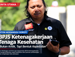 Miton Modanggu Soroti BPJS Ketenagakerjaan: “Bukan Kritik, Tapi Bentuk Kepedulian”